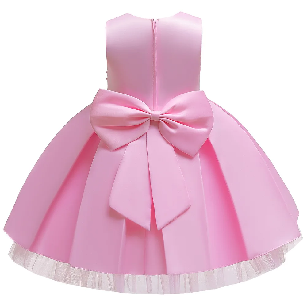 Fancy Princess Dress Girls Party Colorful Costume Wedding Birthday