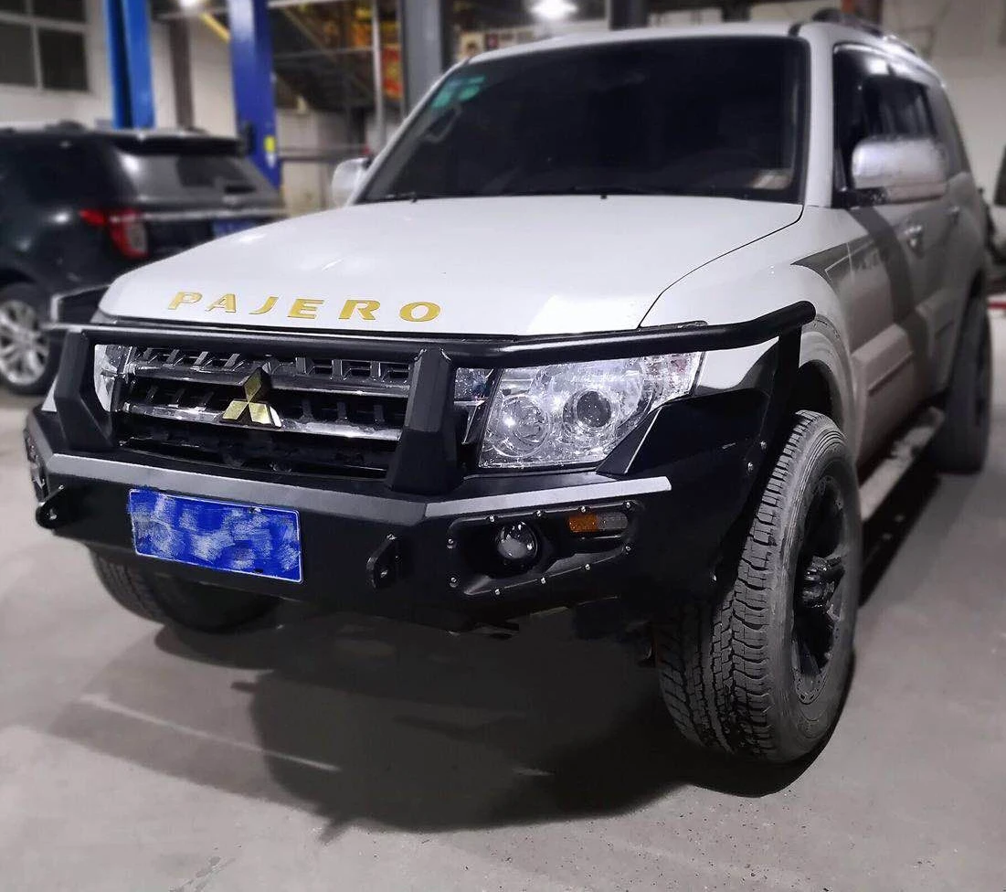 High Quality Mitsubishi Pajero Accessories New Style Front Winch Bumper