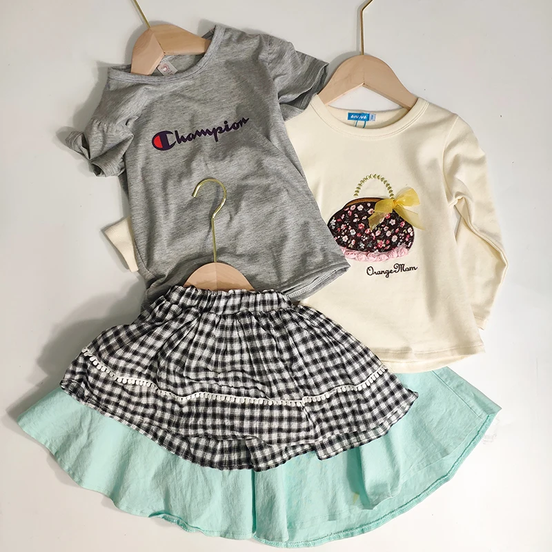 

Fashion baby 0-7 years second hand clothing mixed used clothes bales summer clothes Children Summer Clothes, Mixed color