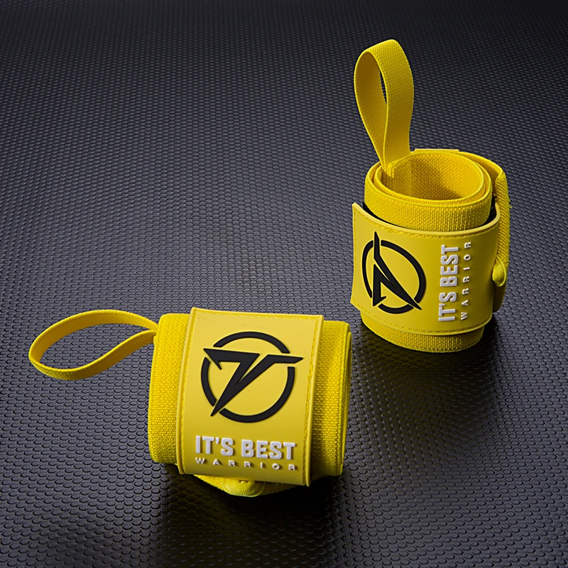 

Cotton Custom Logo Cross training Powerlifting Weight Lifting Gym Wrist Wraps fitness straps, Customized color