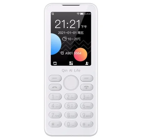 

2021 new 100% original 1+8GB Qin F21S 4G large button feature phone, 3 colors