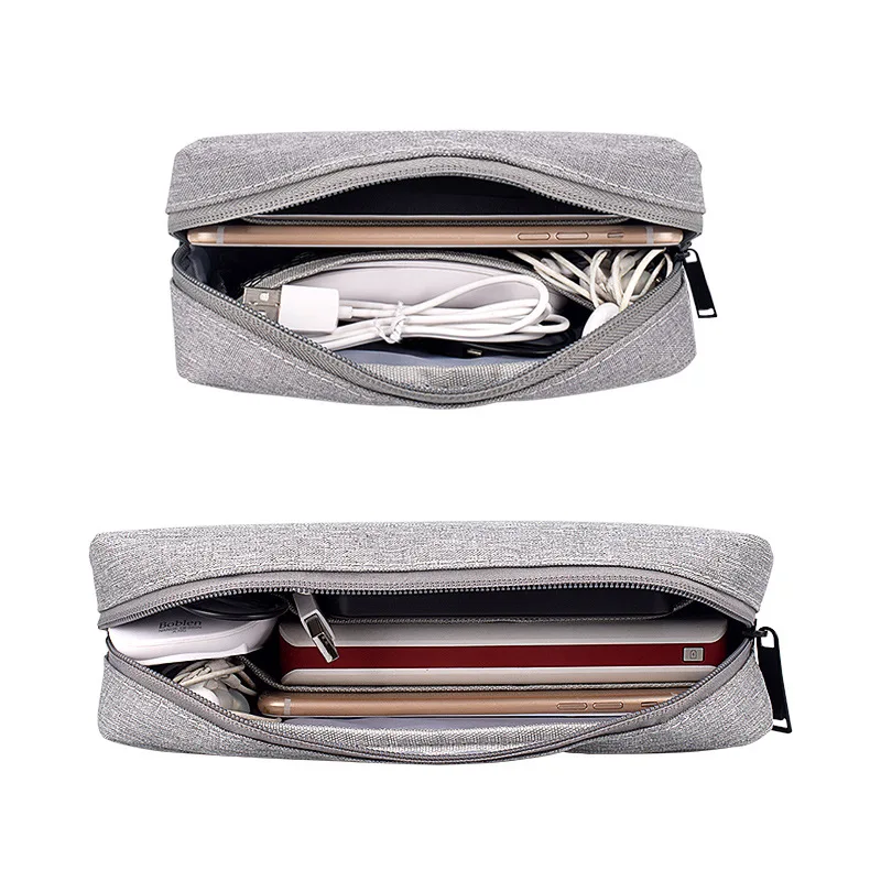 

Portable Travel Gadget Storage Bag Headphone Cable Organizer Bag Electronics Accessories Pouch For Charge, 6 colors