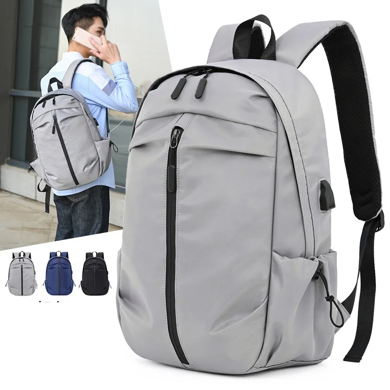 

OEM Large Capacity Anti stolen Patented Zipper Backpacks Schoolbag Student College Backpack, 3 colors or customized