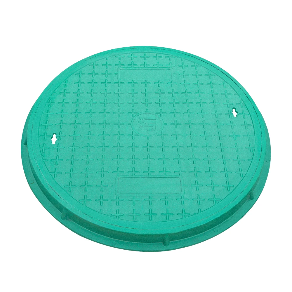 
High quality heavy duty round composite plastic manhole cover 