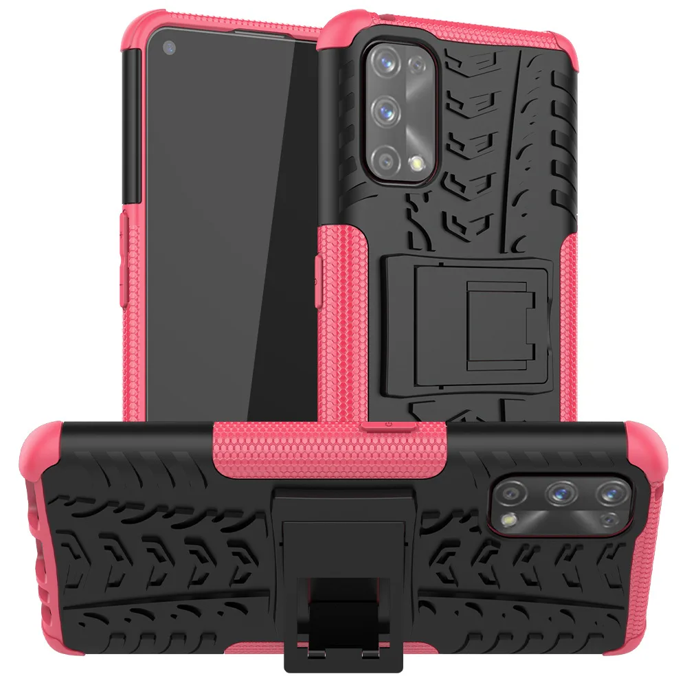 

Shockproof Chaser Armor Case for Realme7 Realme 7Pro Rugged Bumper Back Cover for OPPO Realme 6 6Pro, 8 colors