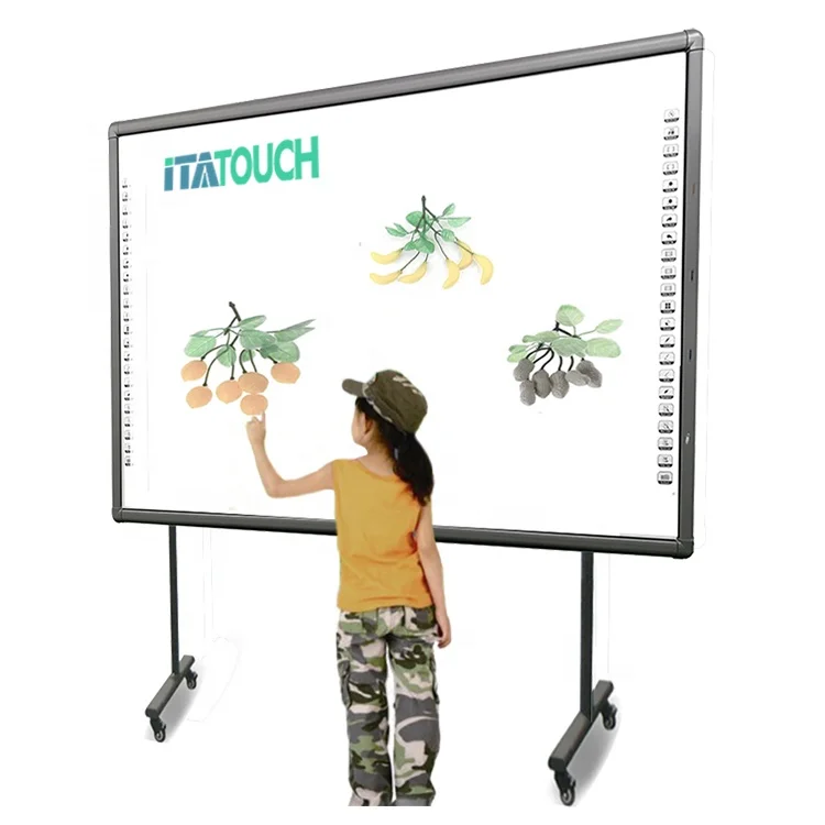 2020 new design oem wholesale price multi touch screen all-in-one smart interactive whiteboard