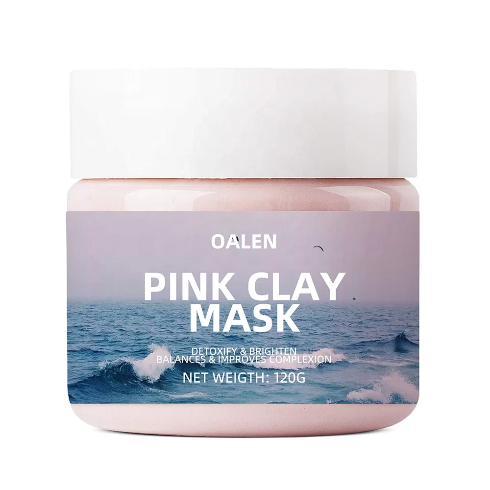 

Organic Exfoliating Facial Clay Mask Pore Refining Bentonite Natural Pink Clay Mask