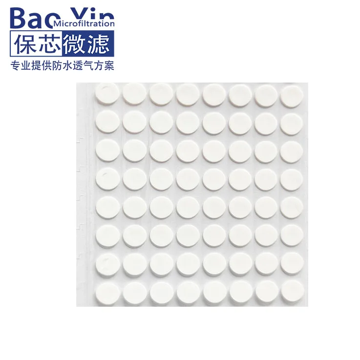 
Adhesive Breathable white acoustic vent membrane 