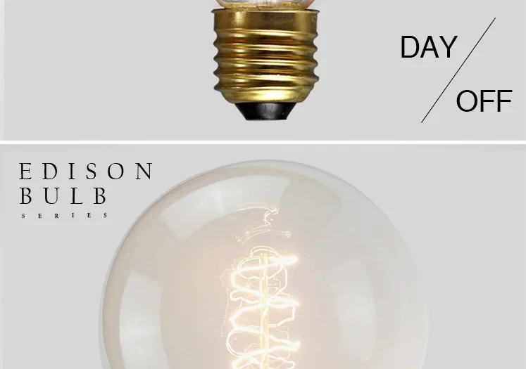 Professional Design Brass Base E27 Christmas Tree Light Bulb Filament