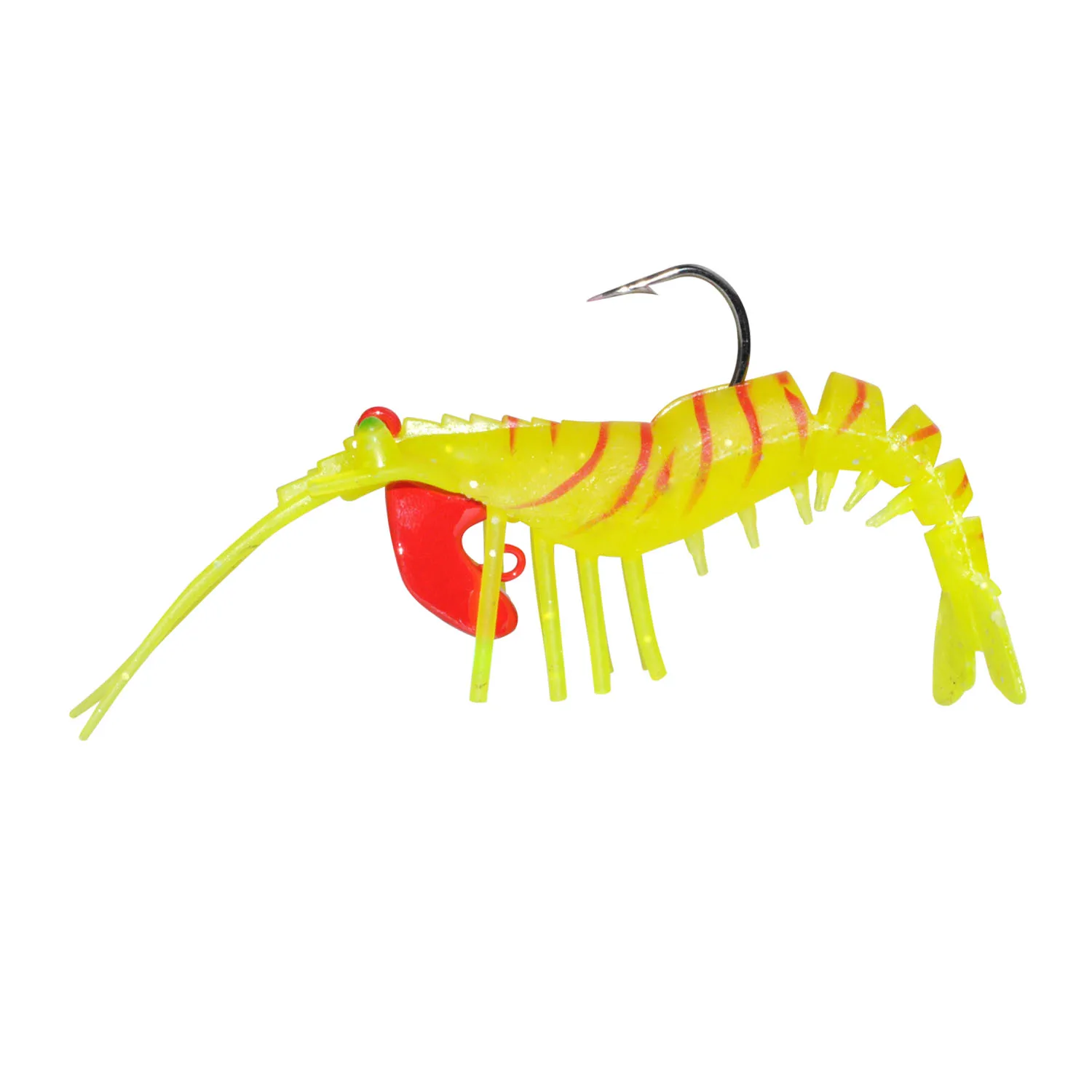 

Rubber soft plastic fishing bait 50mm 70mm 100mm artificial TPR shrimp soft lure, Various color