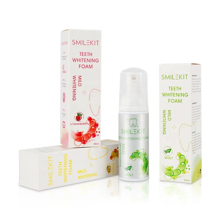 

Adult Teeth Whitening Foam Toothpaste for Electric Toothbrush