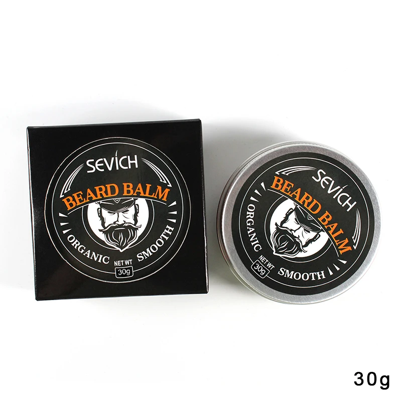 Wholesale Beard Balm 30g / 60g Beard Wax For Beard Supple And Shiny