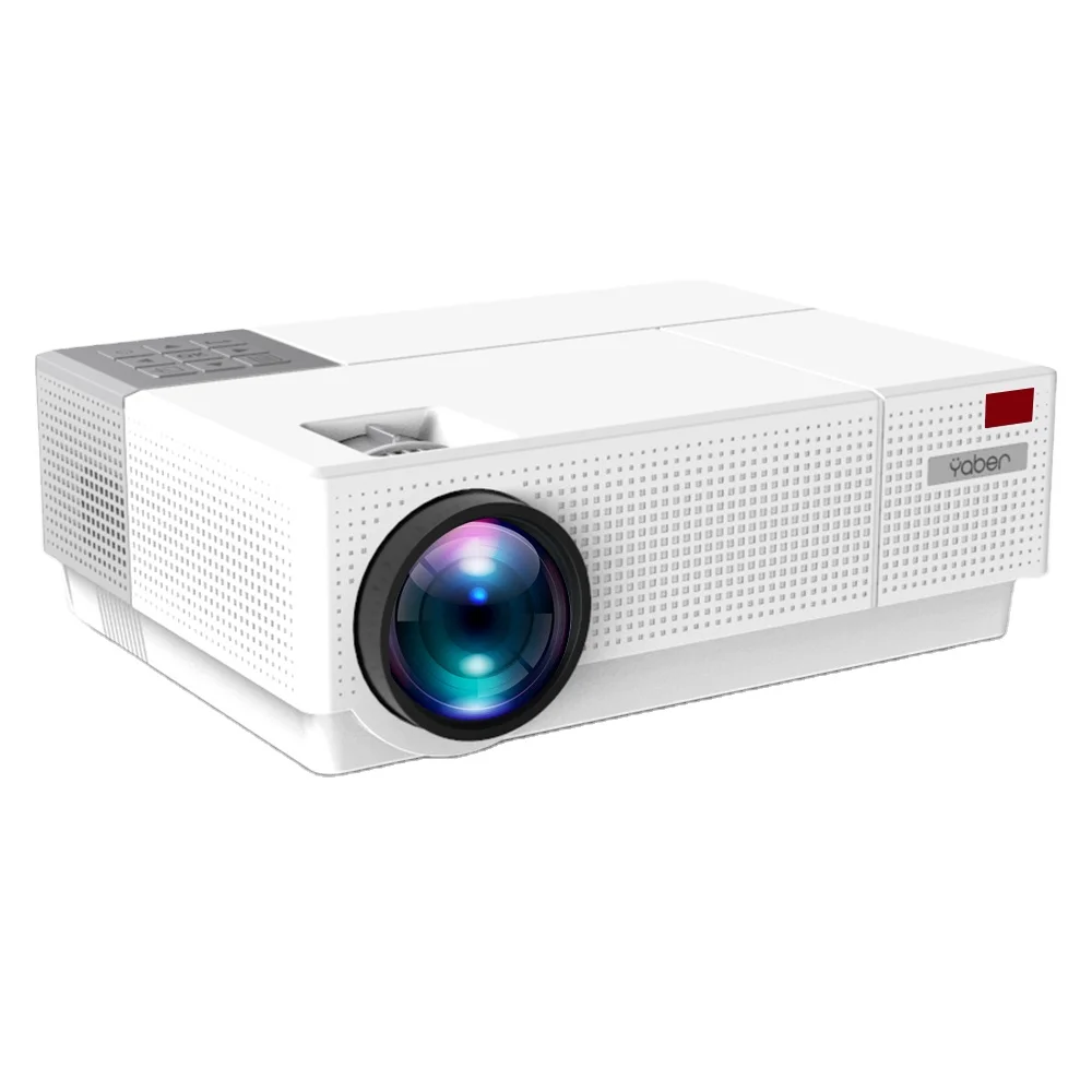 

Yaber Y31 Video Projector Native Full HD 1080P Support 4K HiFi Stereo Sound 8000L Android IOS 300inch Screen Mirroring Projector