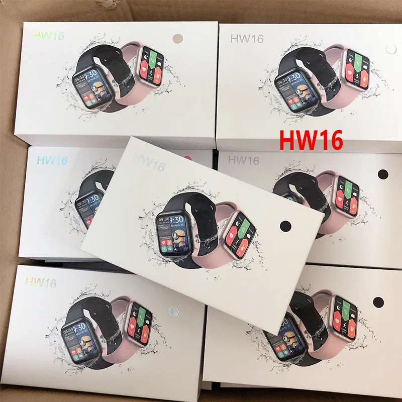 

Newest Watch 6 Original HW16 Smartwatch Dynamic Screen Full Screen pk HW12 HW22 smart watch HW22PRO iwo 14 series6