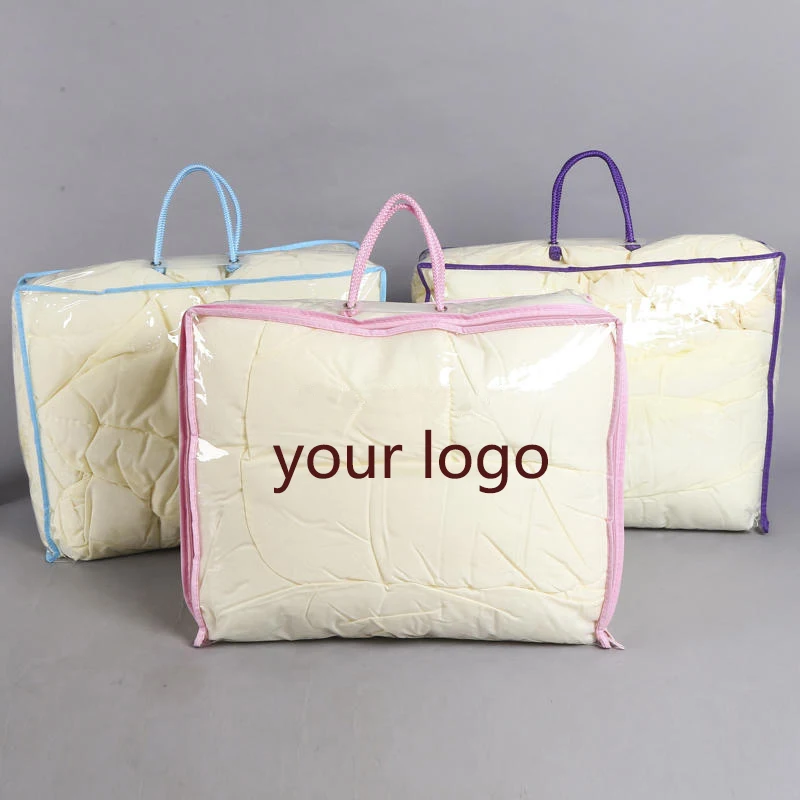 Recyclable Pvc Bed Sheets Packaging Bag Plastic Packing For Bedding