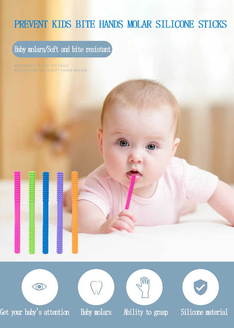 Nouvelle Arrivee Chaude Vente Sur Amazon En Silicone Souple Baton Molaire Bebe Silicone Dentition Periode De Dentition Bebe Dentition Jouets Buy Silicone Bebe De Dentition Bebe De Dentition Jouets Drole De Bebe De