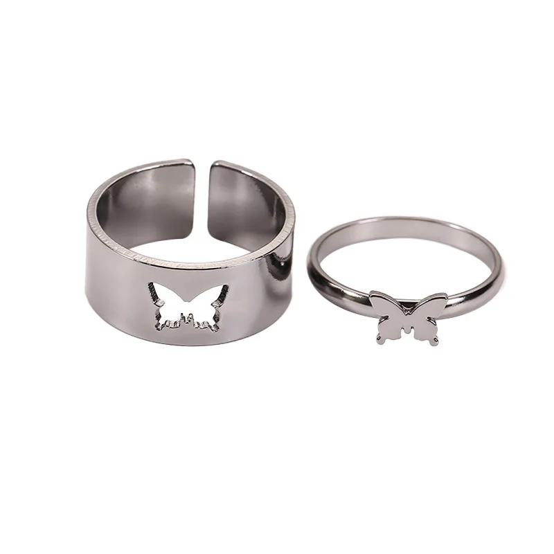 

Punk style ring men and women hot sale fashion new ring wholesale, 14 colors