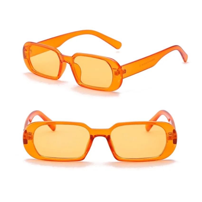

New Elliptical Flat Mirror Hip Hop Disco Men and Women Sunglasses