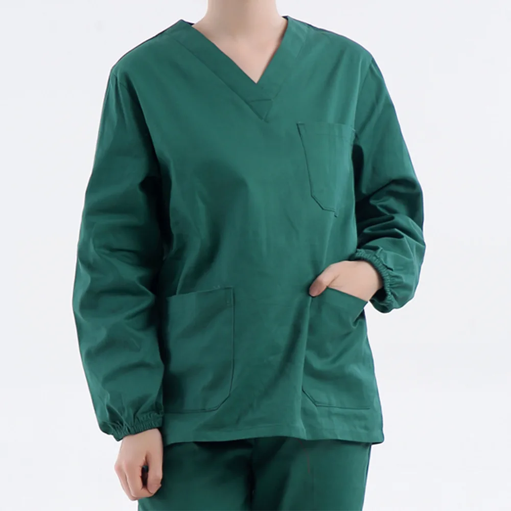 

2022 New Arrive Wholesale Woman Nurse Uniform Medical Scrub Dentisit Nursing Scrubs White Uniforms Sets Unisex, Customized