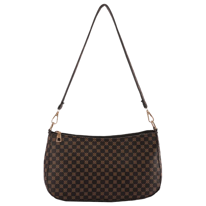 

2021 Fashion PU Women's Bag Shoulder Bag Amazon Leather Woman Handbag Underarm Bag