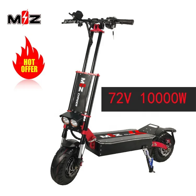 

72 v 13inch tire 80 mph 13 inch escooter offroad 10000 watt 10000w 72v 8000w dual motor top powerful electric scooter for adult