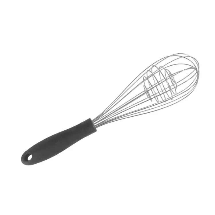 

A223 Multi-function Stainless Steel Hand-cranked Egg Beater Household Handheld Non-slip Egg Beater