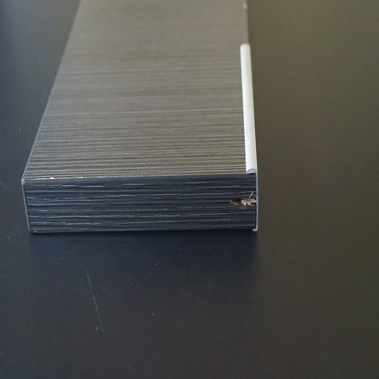 Aluminum T Shape Edge Trim For Mdf T Shape Edge Banding Metal Tile Edge