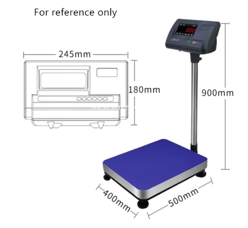 Electronic Weighing Scales High Accuracy Industrial Digital Platform ...