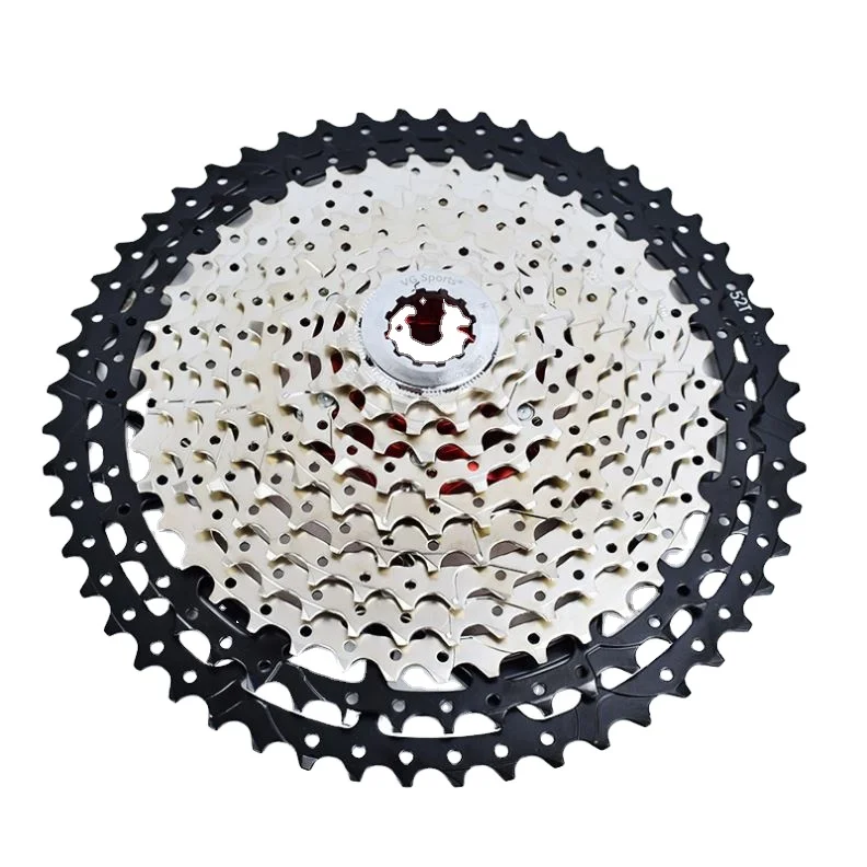 

VG SPORTS 11 Speed 11-52T Mountain Bike Cassette Separate Freewheel Aluminum Bracket Sprocket Bicycle FreeWheel, Silver