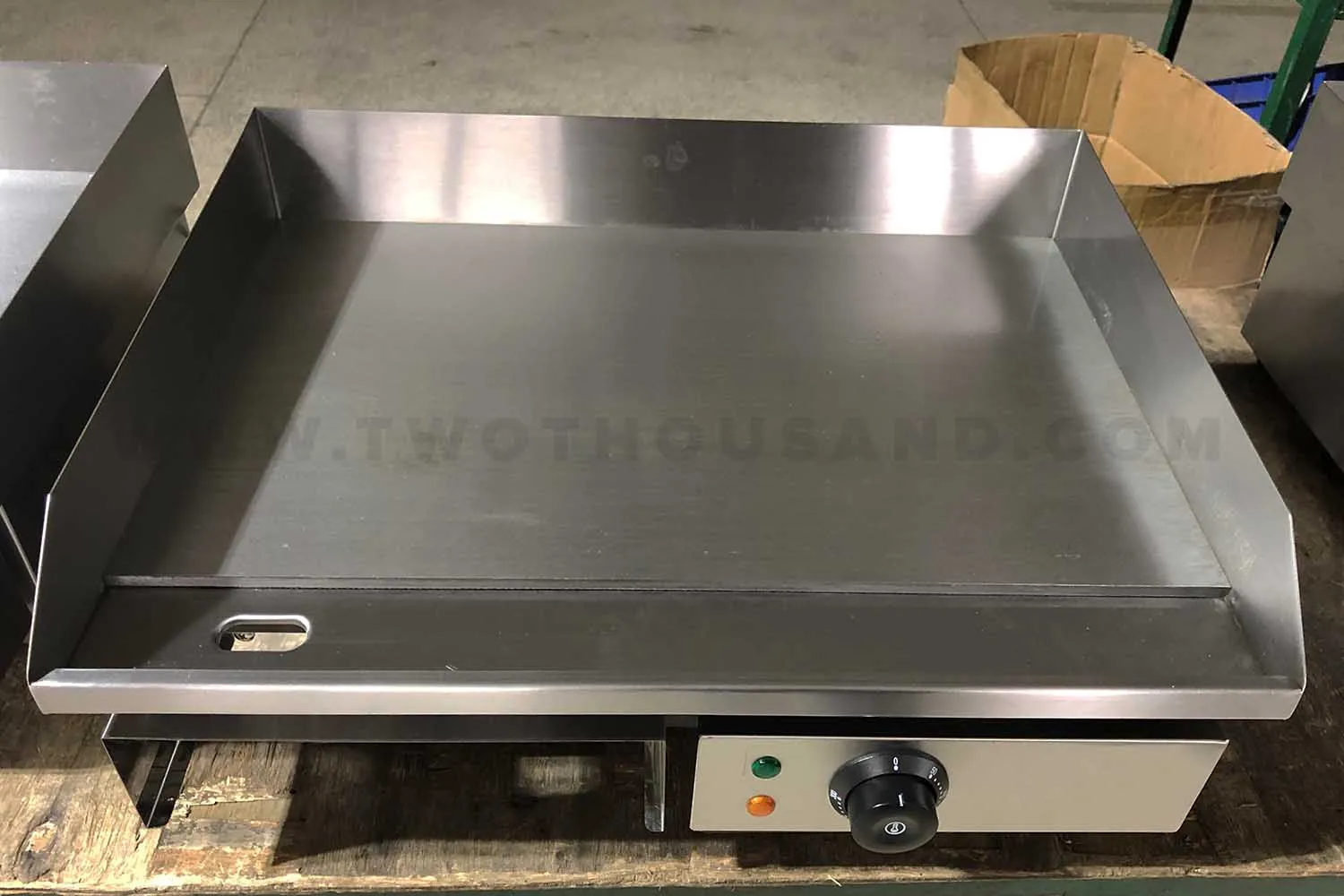 Ttwe101 Professional Stainless Steel Full Flat Plate Electric Dosa