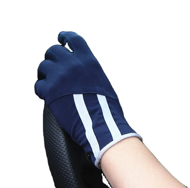 

Spring summer men's sunscreen thin male anti-uv slip-resistant striped driving