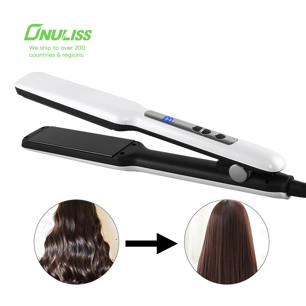 

Hair Straightener Wholesale Electric Titanium Flat Iron Hot Hair Straightener