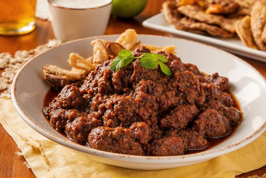 Mole and chocolate