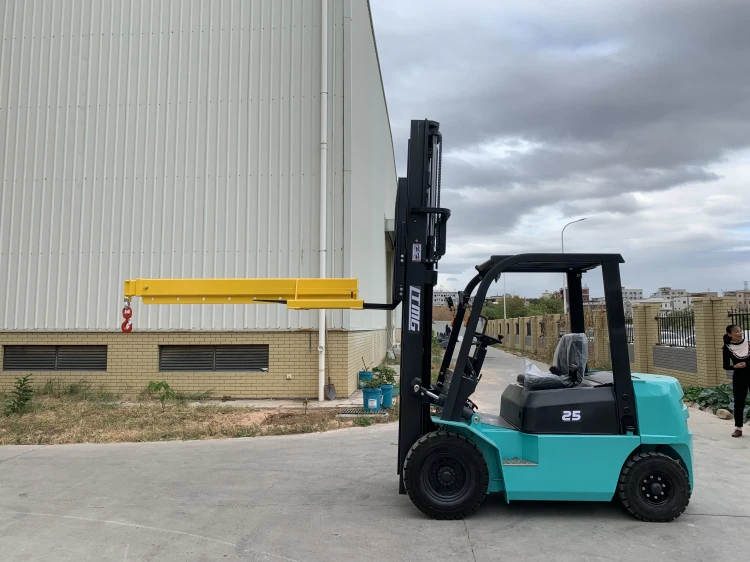 Forklift Jib Crane Attachment Long Arm Forklift 2 Ton 2.5 Ton 3 Ton 3.5