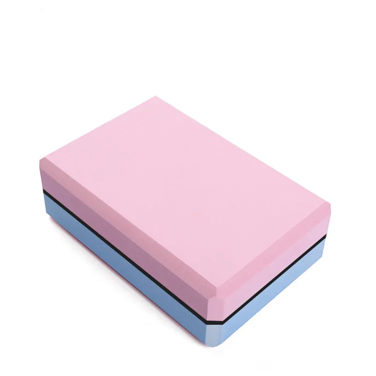

4"x6"x9" Custom Double Color Foam Eva Yoga Block, Customized color