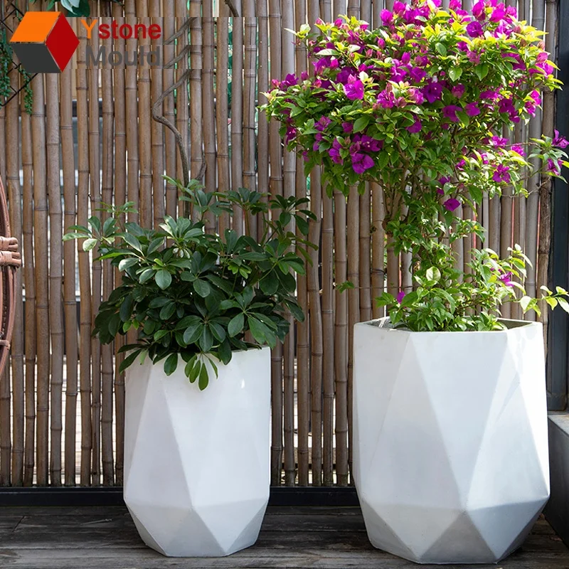 

big size decorative moulds for precast concrete cement flower pot planter