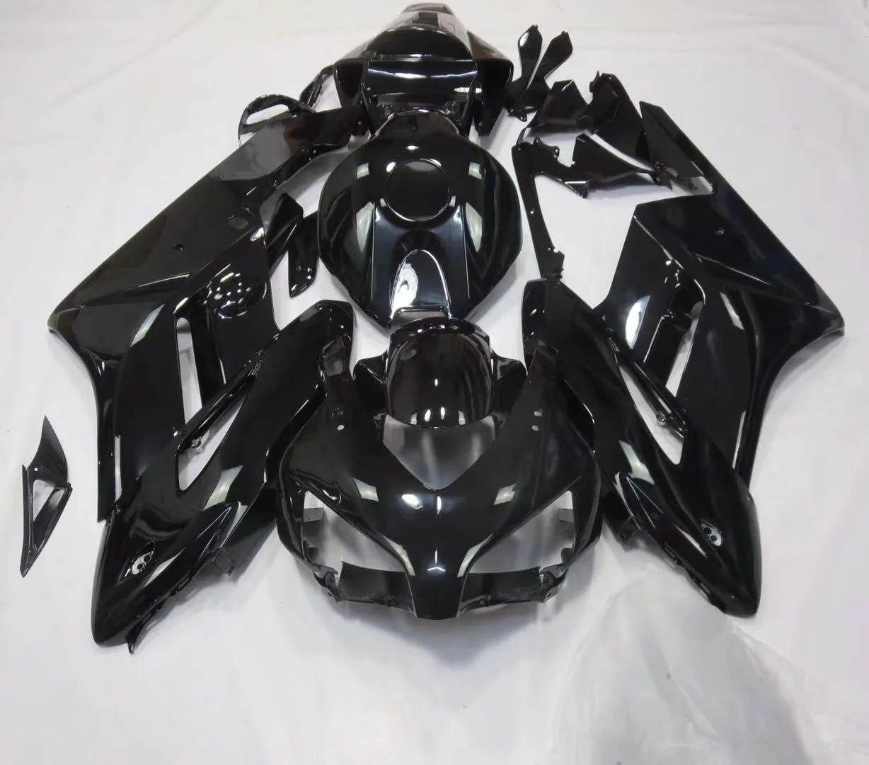 

2022 WHSC ABS Plastic Fairing Bodywork Kit For HONDA CBR1000 2004-2005 Motorcycle Accessories Black, Pictures shown