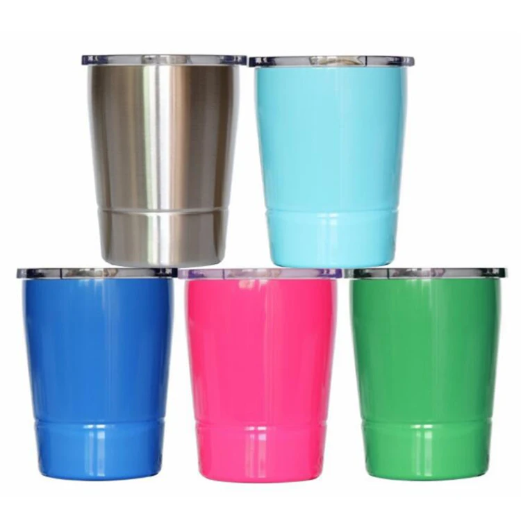 

2020 Chufeng Stainless Steel 304 Tumbler Double Wall Vacuum Beer Coffee Mug Thermos Children s Kids Travel Cup, Black, blue, green, light blue, red, rose gold, rose red, steel, white