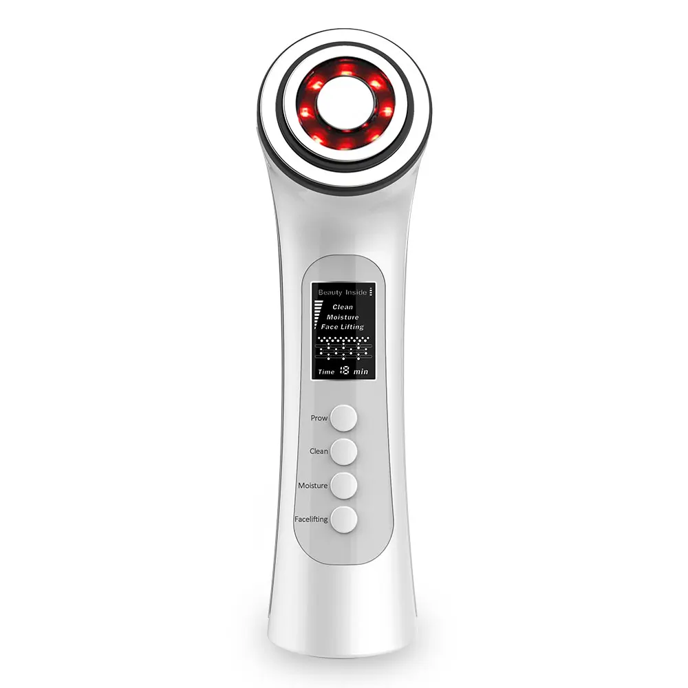 

PM603 Led Beauty Wand Personal Care Radio Frequency Skin Tightening Face Lifting Device Facial RF Device Beauty Equipment, White