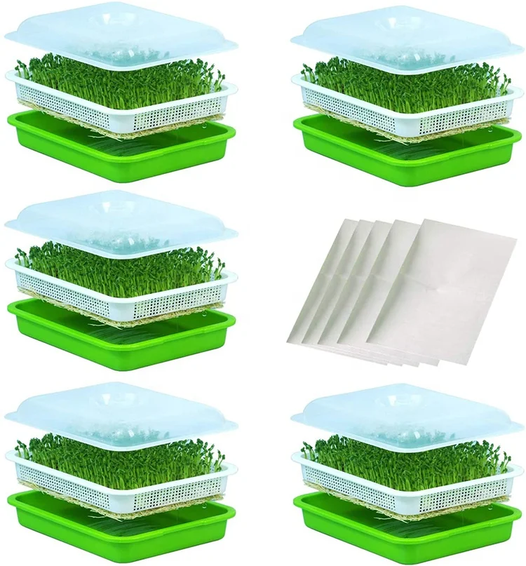 

Soilless cultivation hydroponic tray seedling tray planting pot sprout pot paper vegetable seedling tray