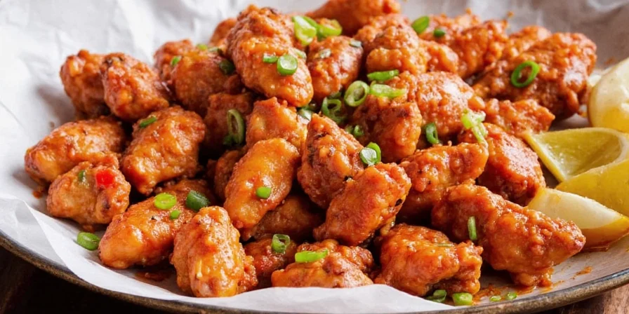 Wings dusted with paprika