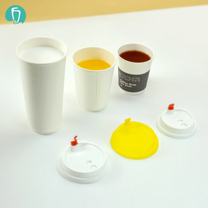 
Factory sales 10oz double wall paper cup disposable white paper coffee cup, Customizable printed logo 