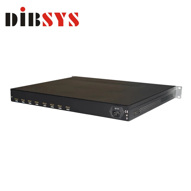 

Low bitrate 24CHs Full hd video 1080p encoder H.264/H.265 to terrestrial/digital cable tv headend