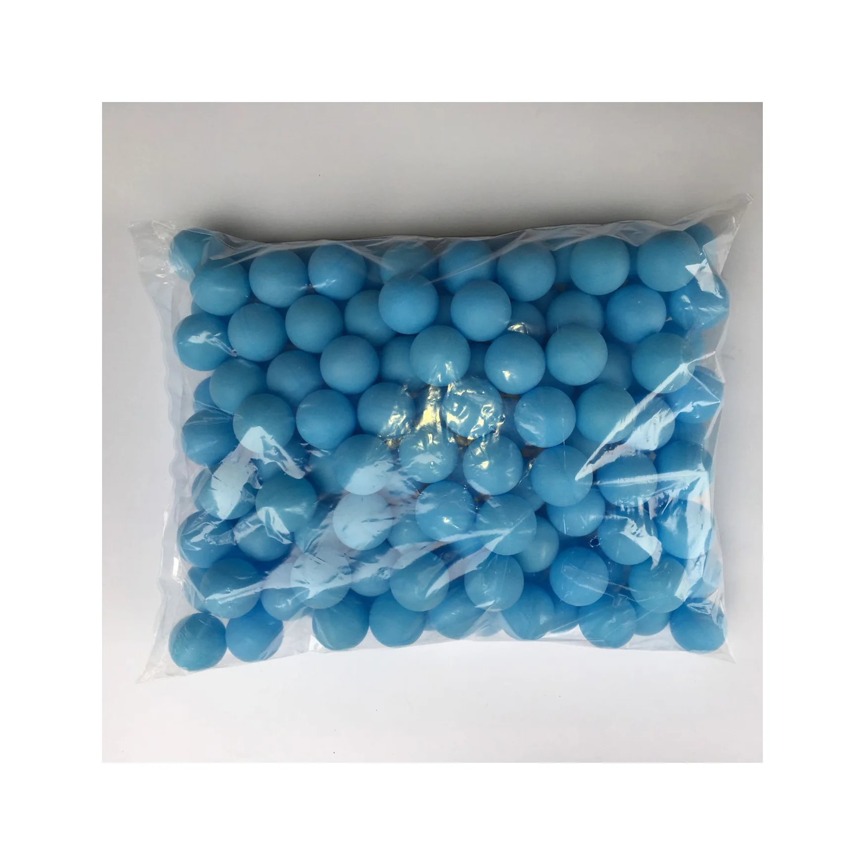 

Bulk Wholesale Blue 40mm  Seamless Plastic PP Table Tennis Ball Custom Cheap Ping Pong Ball, Customized color