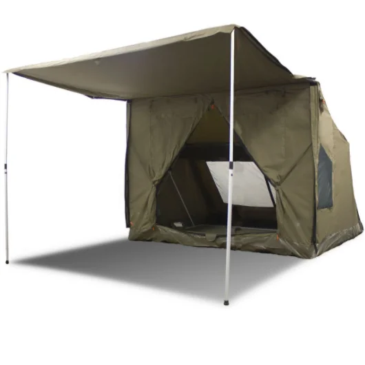 

30 seconds quick open pop up aluminum canvas camping car tail tent