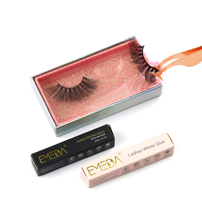 

Wholesale Private Label Silk 3d fluffy silk lashes vegan eyelash vendors