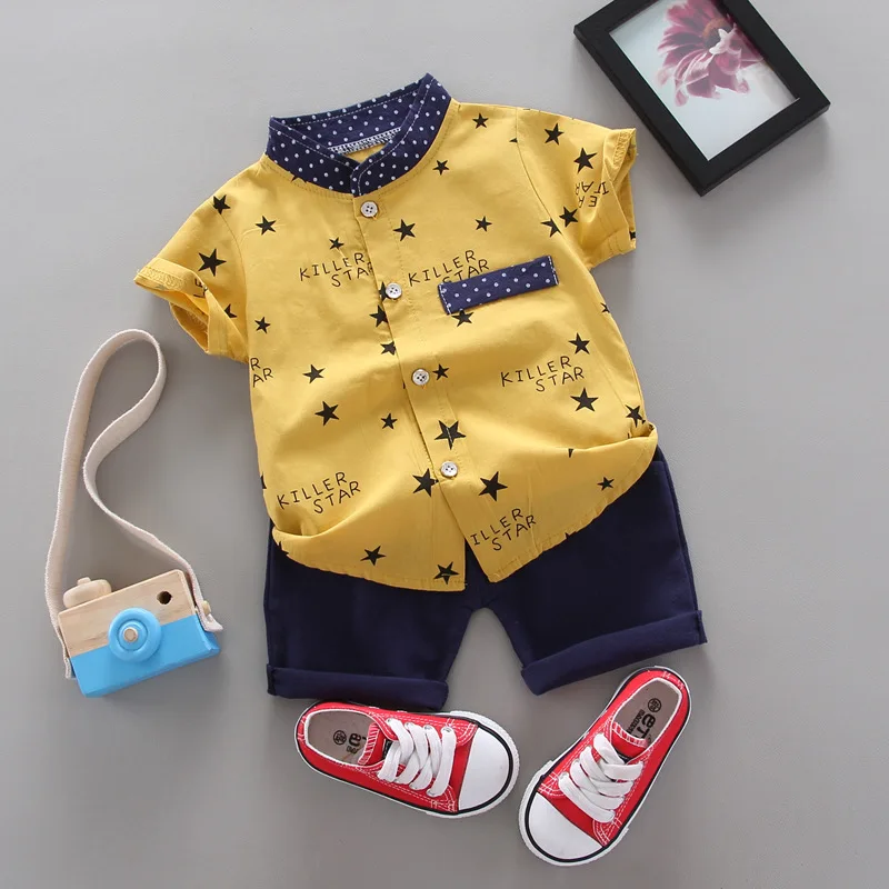 

Amazon New Fashion Cotton Children Set Clothing Kids 2021 Boys Summer Casual Outfits