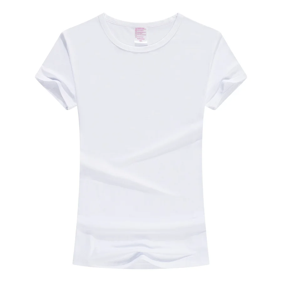 

Solf Touch Sublimation Blanks White Modal Polyester Women Sublimation t shirt for Sublimation Printing in Stock