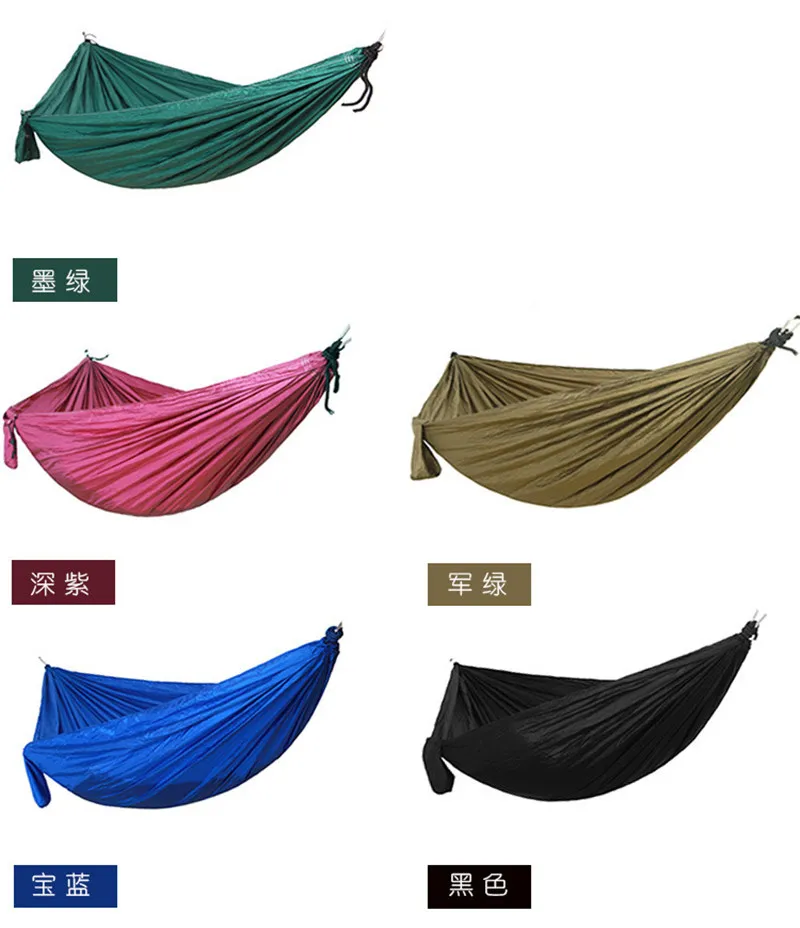 Camping Hammock Double & Single Portable Hammocks Travel Lightweight