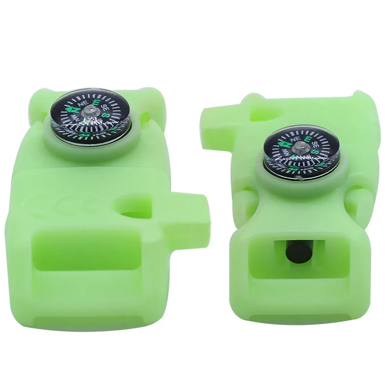 
OEM Tactical Gear Night-Luminous Safety Plastic Paracord Buckle Wholesale 